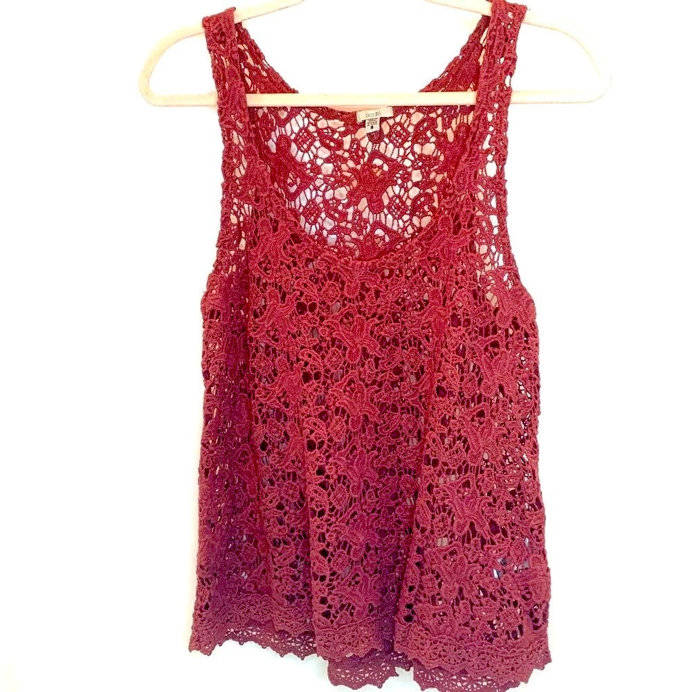 Crocheted Tank Top